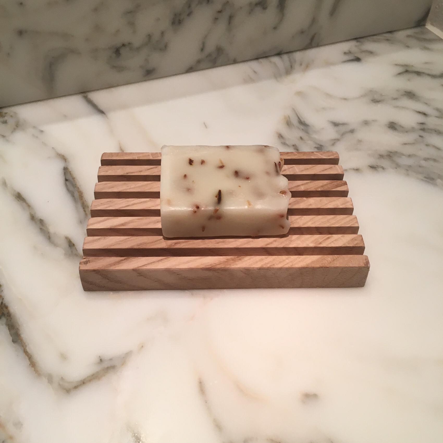 Sæbeholder - eg ubehandlet